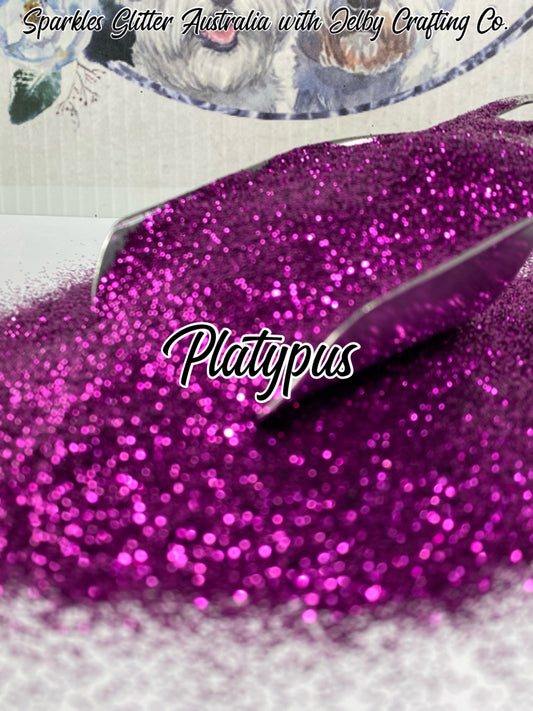 Platypus | Fine Cut Purple Metallic Glitter