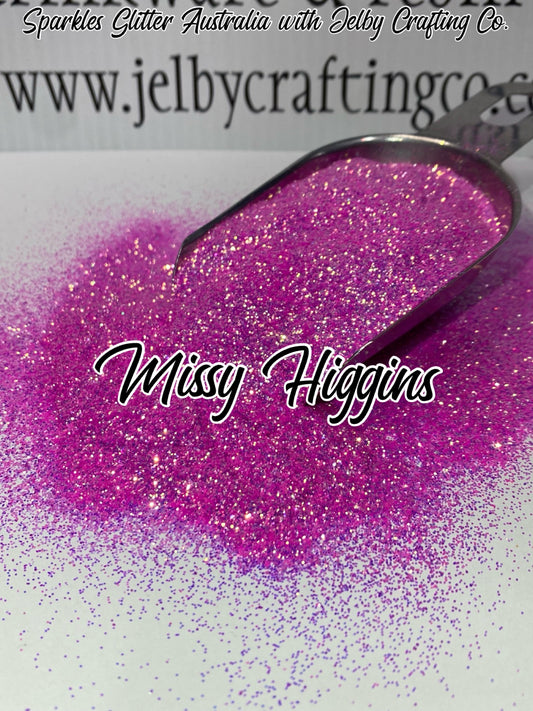 Missy Higgins | Pink Iridescent Fine Cut Glitter