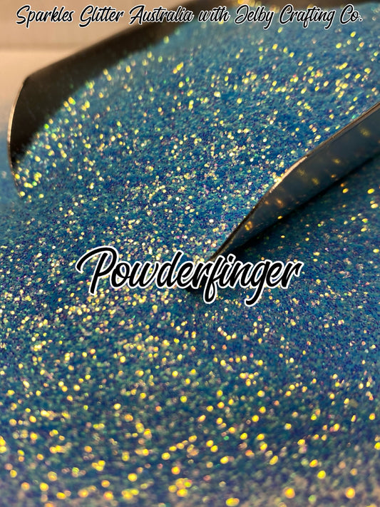 Powderfinger| Blue Iridescent Fine Cut Glitter