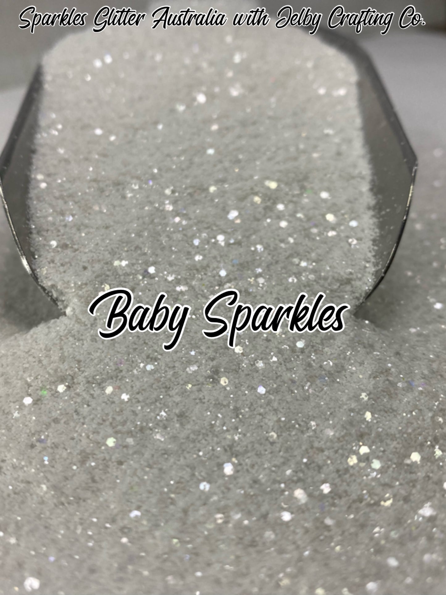 Baby Sparkles | White Glitter