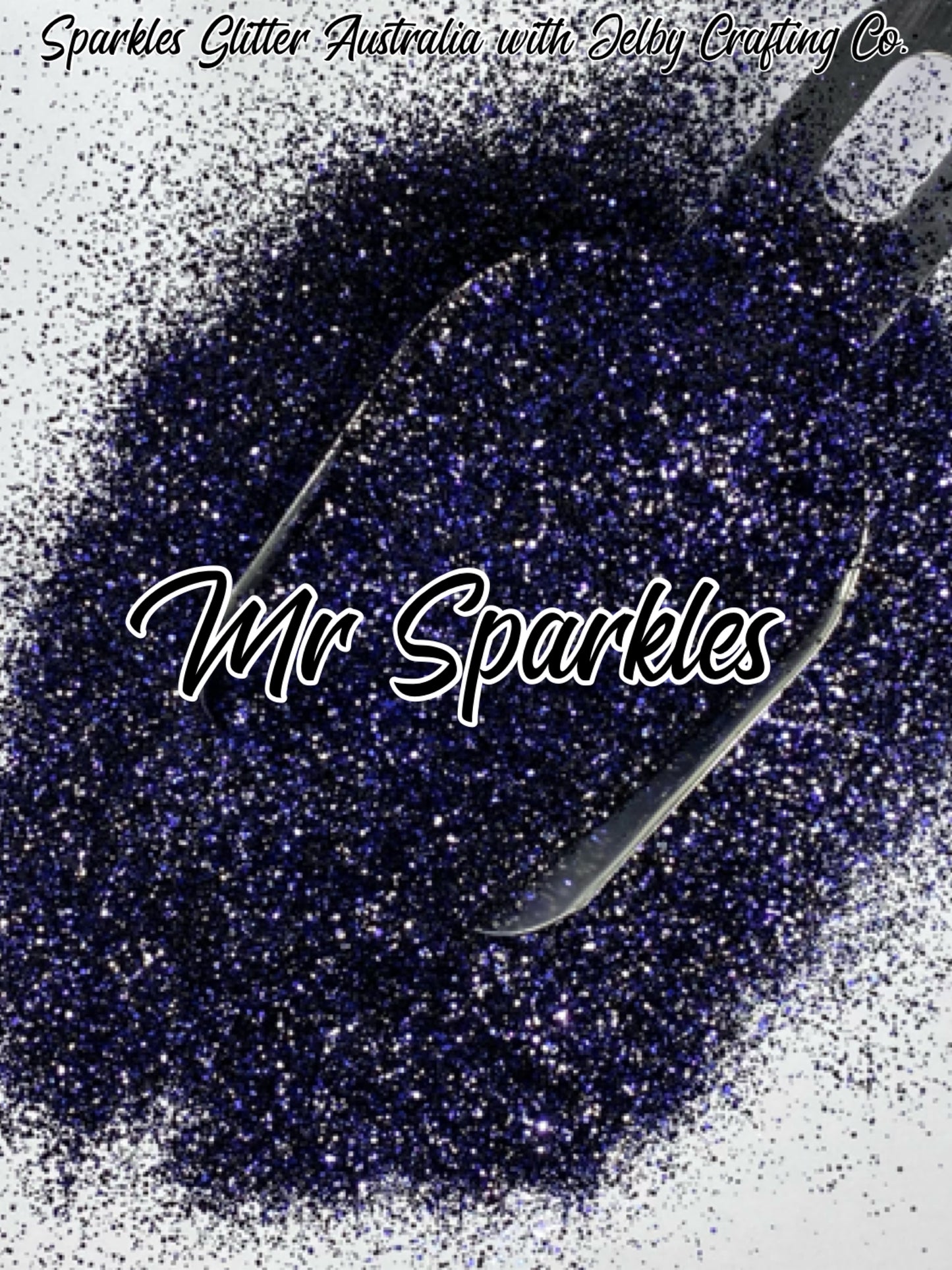 Mr Sparkles | Custom Mixed Black Purple
