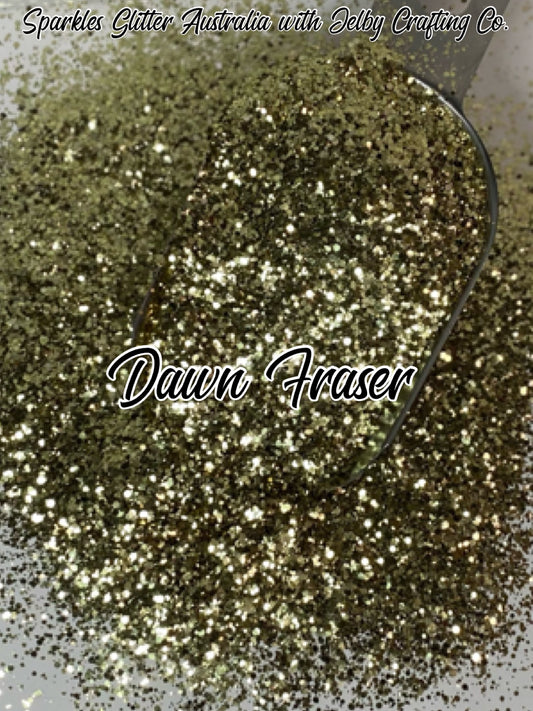 Dawn Fraser | Gold Small Chunky Metallic Glitter