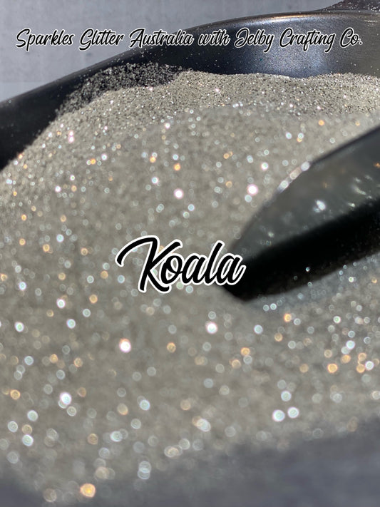 Koala | Silver Fine Cut Metallic Glitter