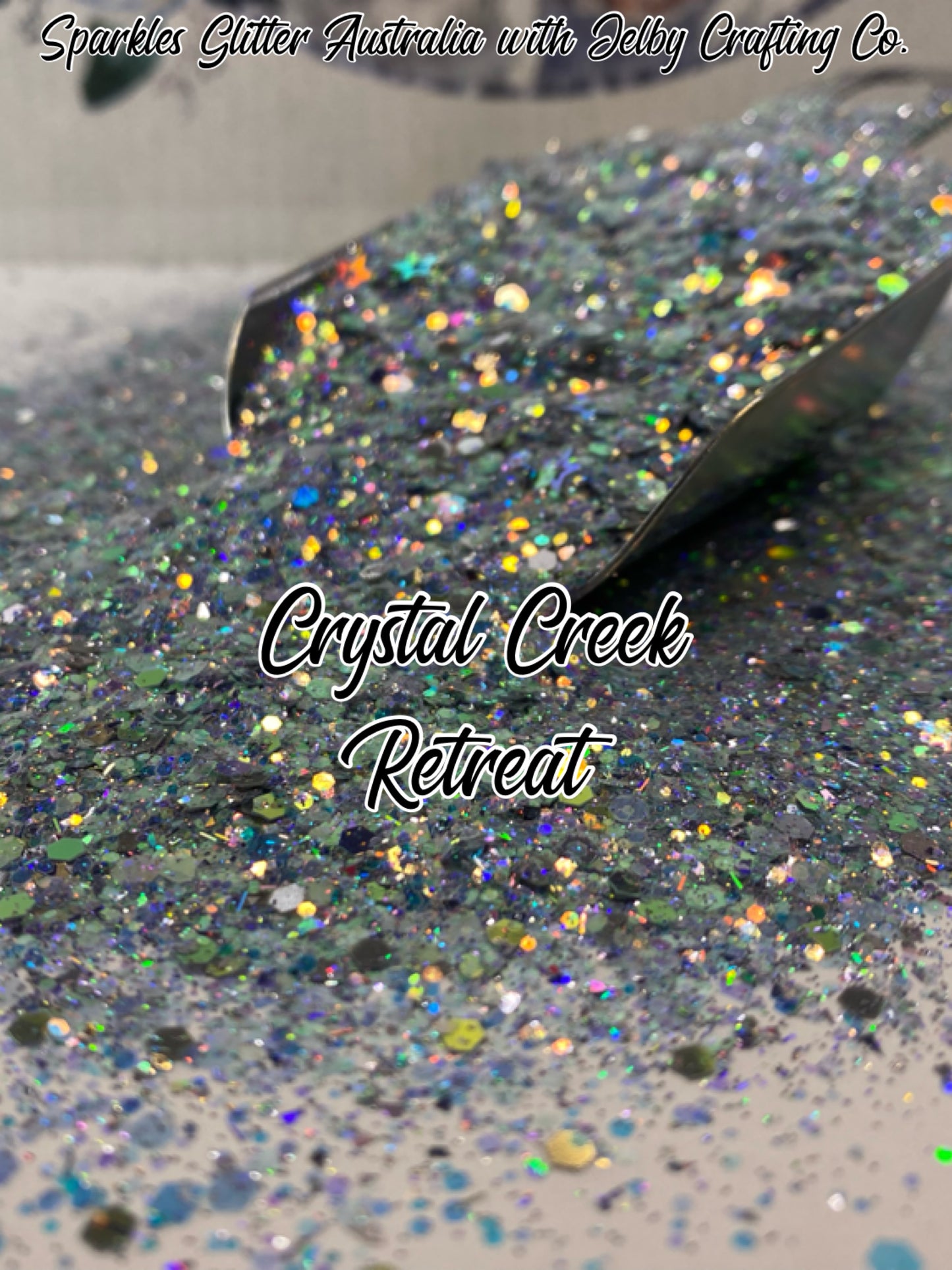 Crystal Creek Retreat | Custom Mixed Chunky Glitter