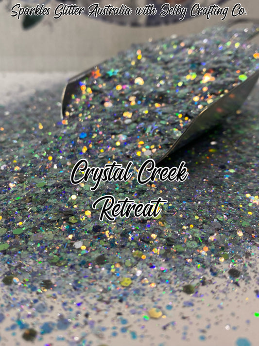 Crystal Creek Retreat | Custom Mixed Chunky Glitter