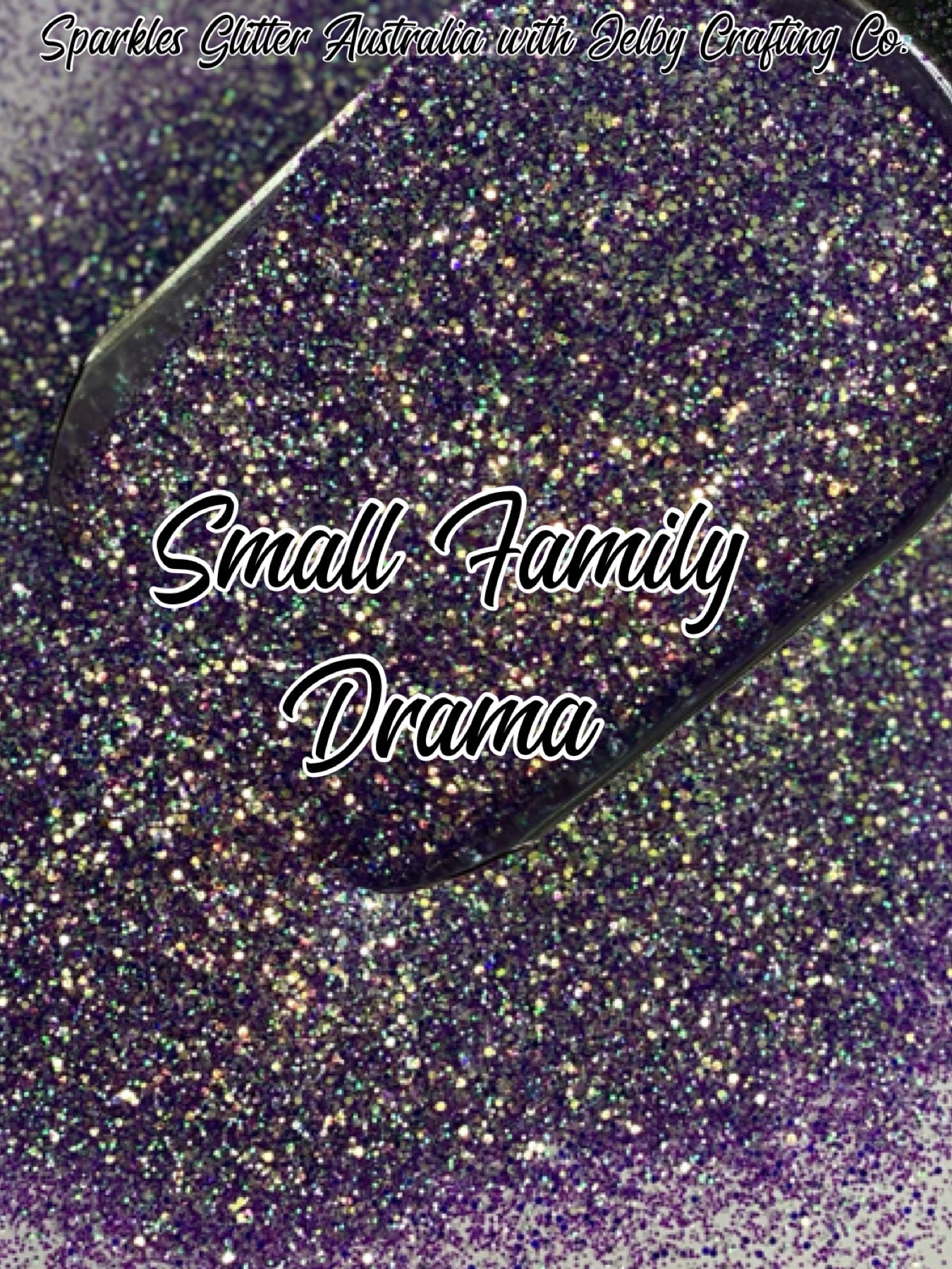 Small Family Drama | Custom Mixed Purple Small Chunky Glitter