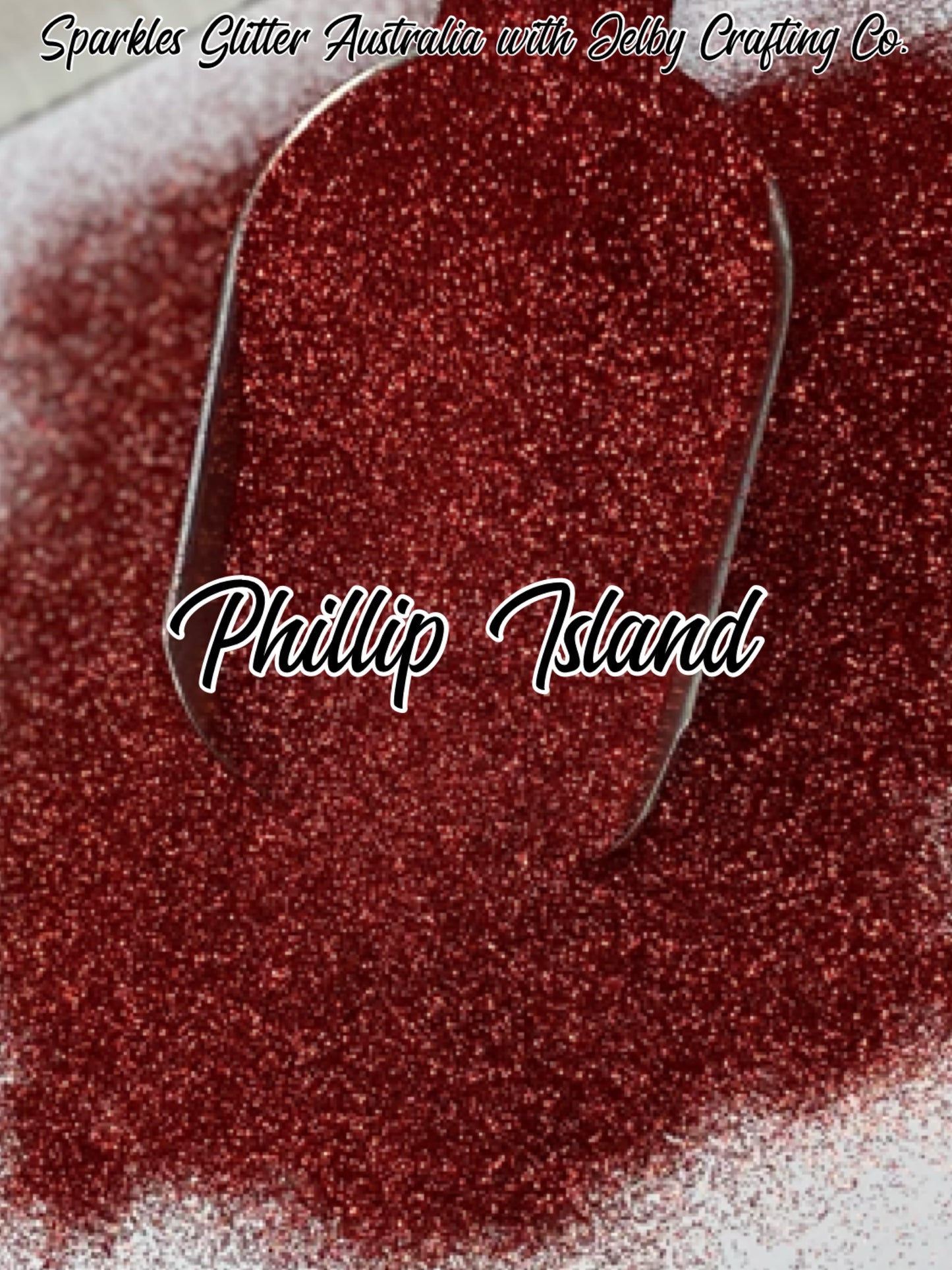 Phillip Island | Red Ultra Fine Metallic Glitter
