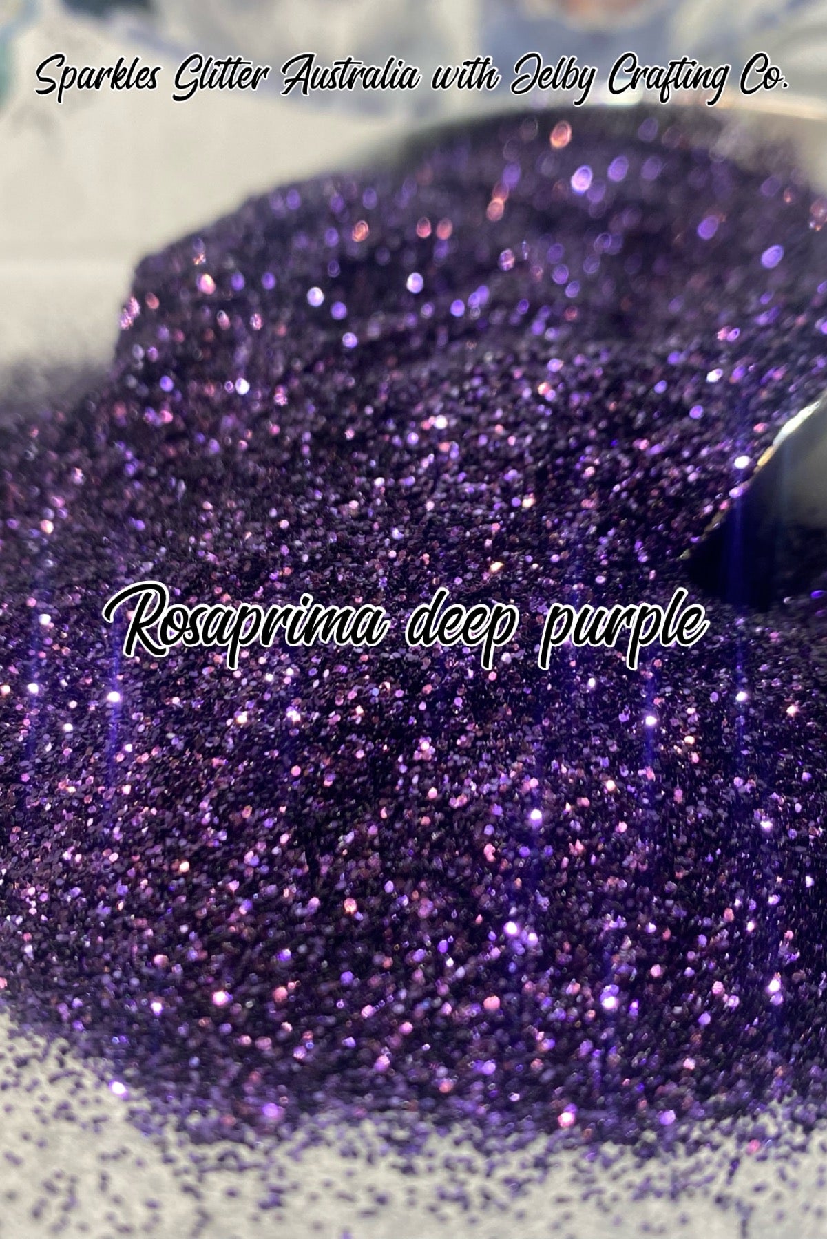 Rosaprima Deep Purple | Fine Cut Metallic Glitter
