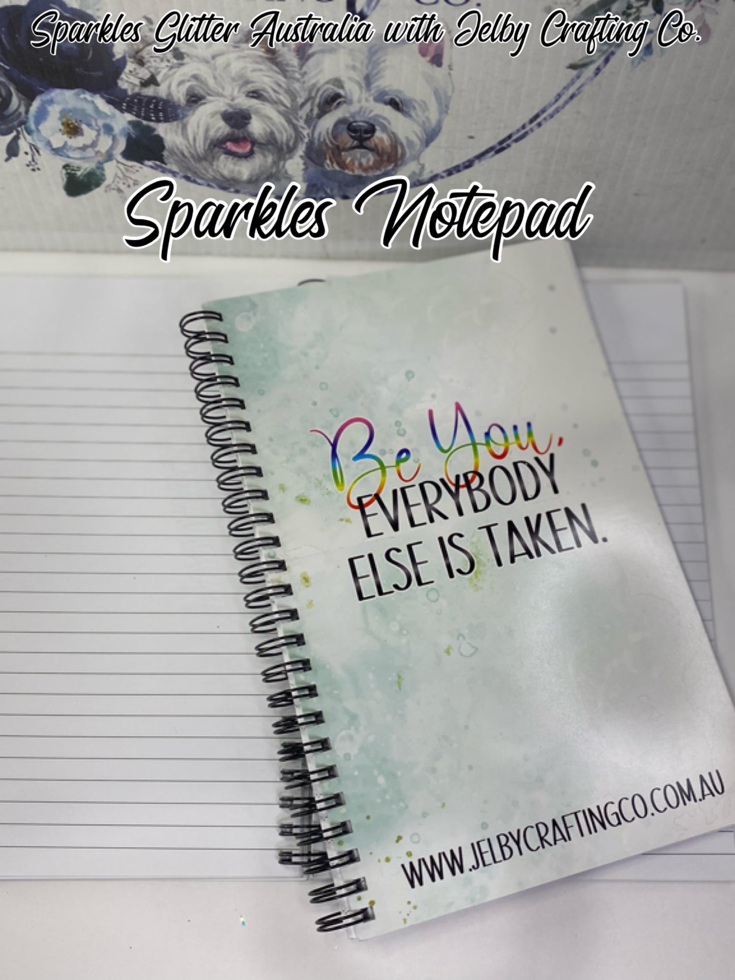 Jelby Notepad | Merchandise – Jelby Crafting Co.