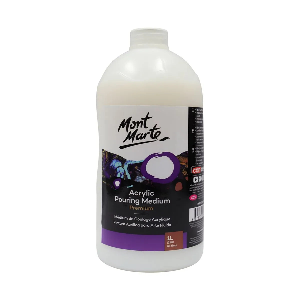 Mont Marte Acrylic pouring medium 1L