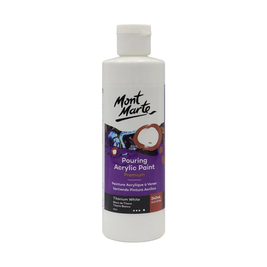 Pouring Acrylic - Titanium White - 240ml